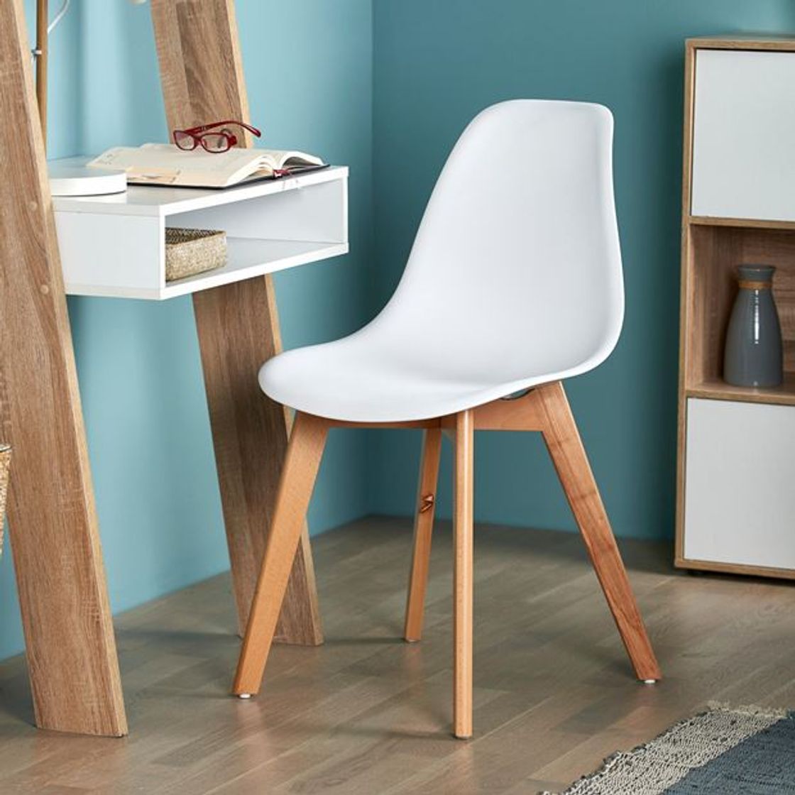 Social MATS Silla de comedor blanco A 83 x An. 47 x P 52 cm