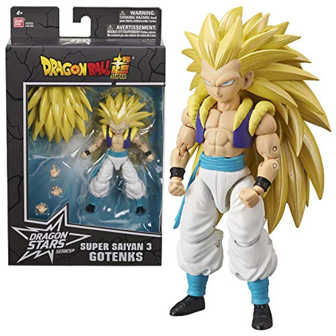 Productos Dragon Ball- Figura Deluxe Saiyan 3 Gotenks Super