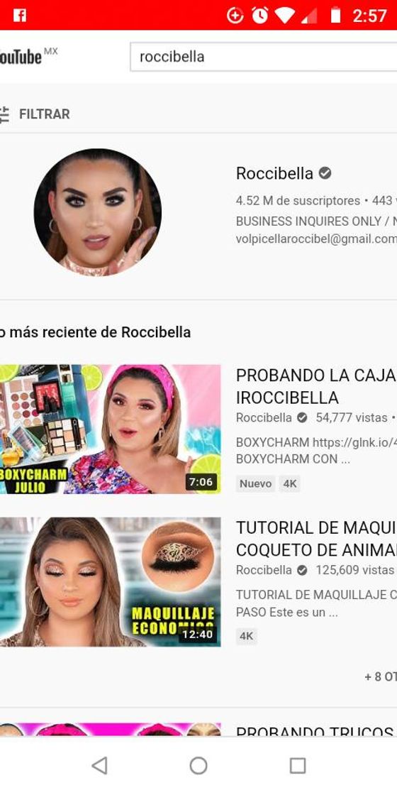 Fashion Roccibella-Youtube 