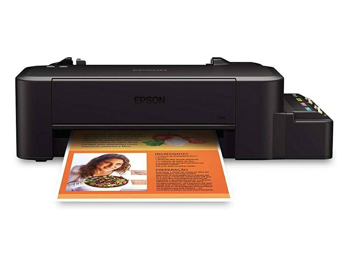 Moda Epson Impresora Ecotank L120, tanque de tinta a color

