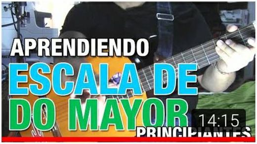 Escala de DO Mayor (Principiantes) | Tocando   Guitarra | By