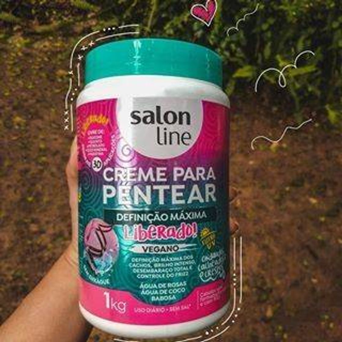 Product Creme para pentear definição máxima da  salon line 