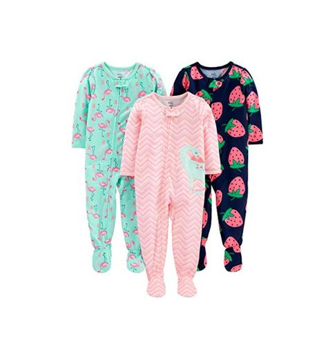 Simple Joys by Carter's pijama de poliéster suelto para bebés y niñas