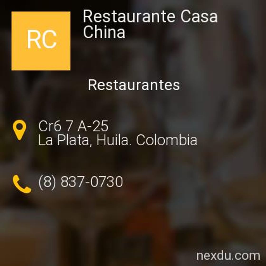 Restaurantes Casa China