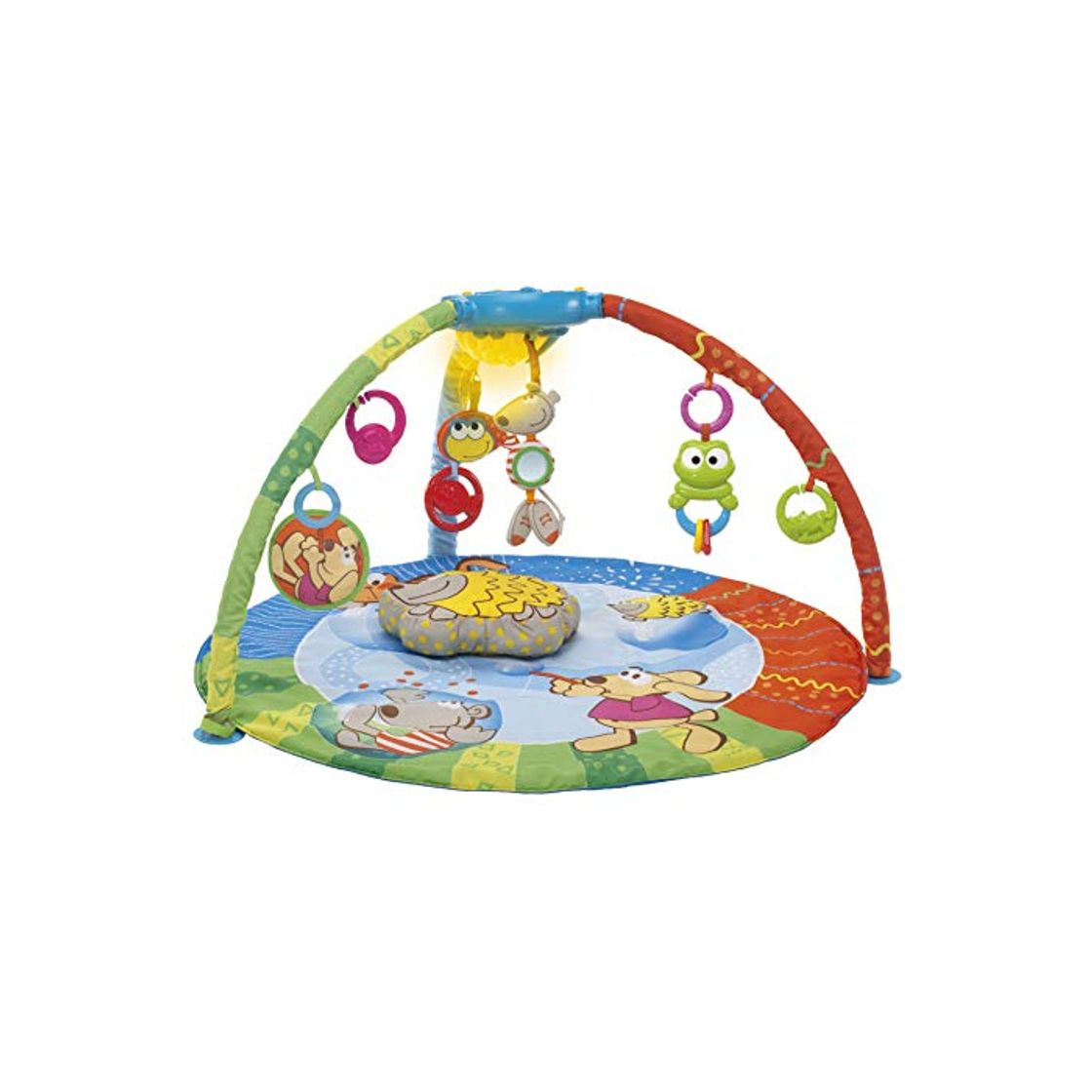 Producto Chicco- Big & Small Bubble Gym Alfombra Electrónica, Multicolor