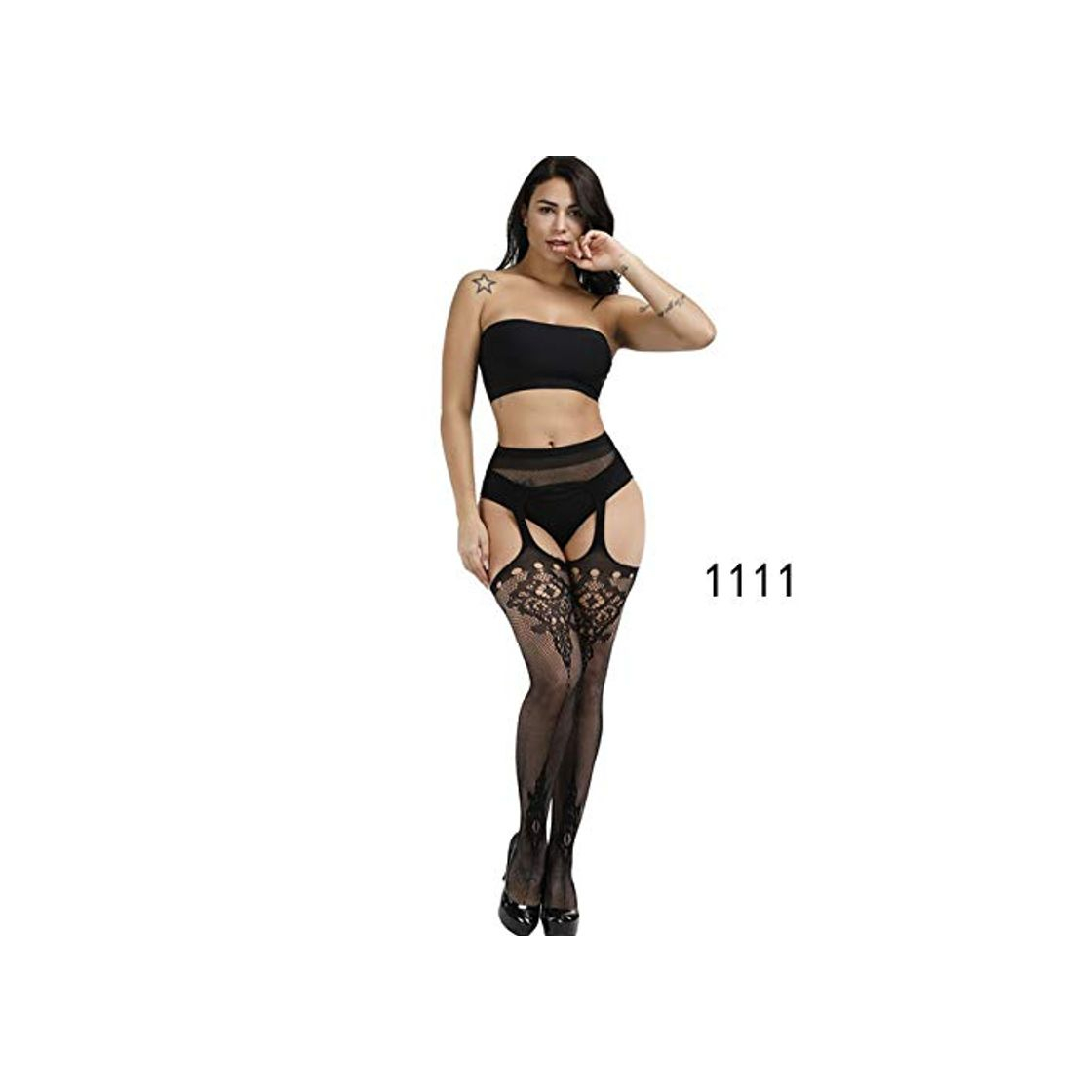 Social sólido Medias Atractivo de Las Mujeres de Alta del Muslo Mallas de Nylon Calcetines Largos Sexo estándar de Banda sobre la Rodilla Calcetines Ropa Interior Atractiva del W021 lencería er