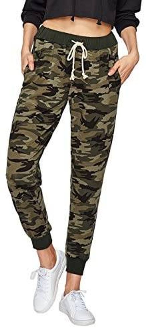 Fashion Pantalón de deporte militar 