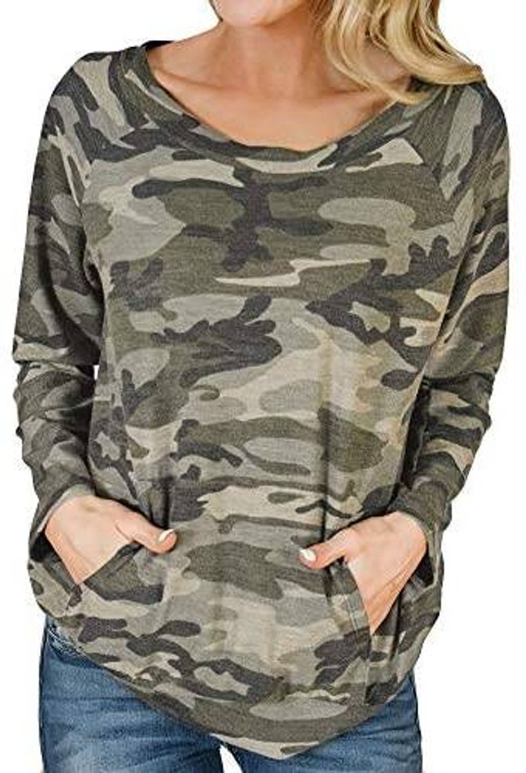 Fashion Sudadera de militar 