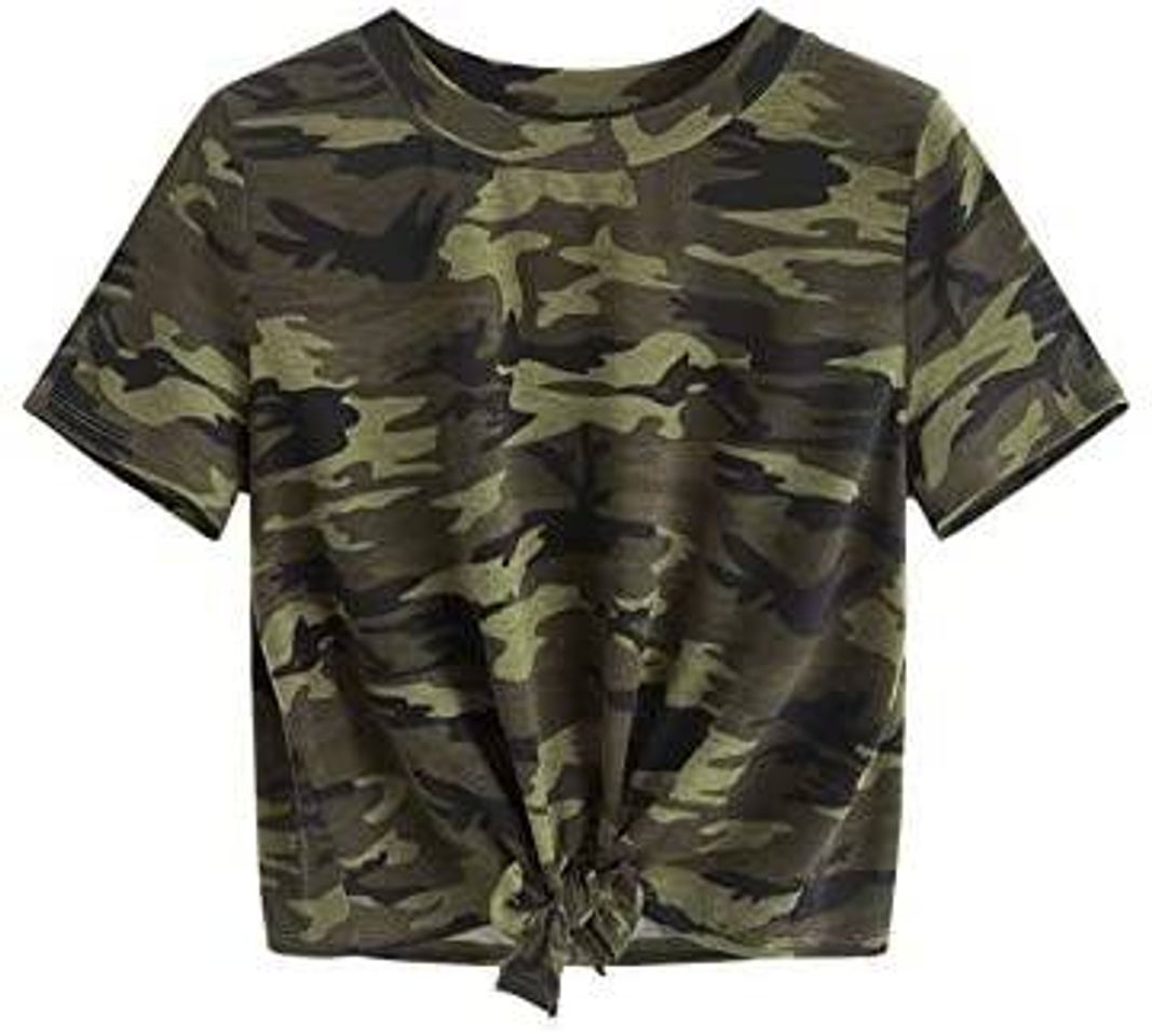 Fashion Blusa militar 