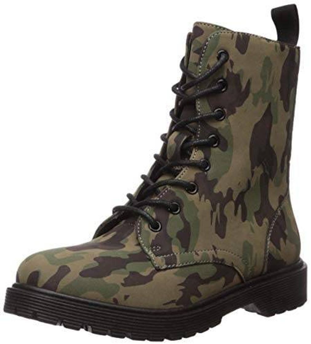 Fashion Botas de militar 