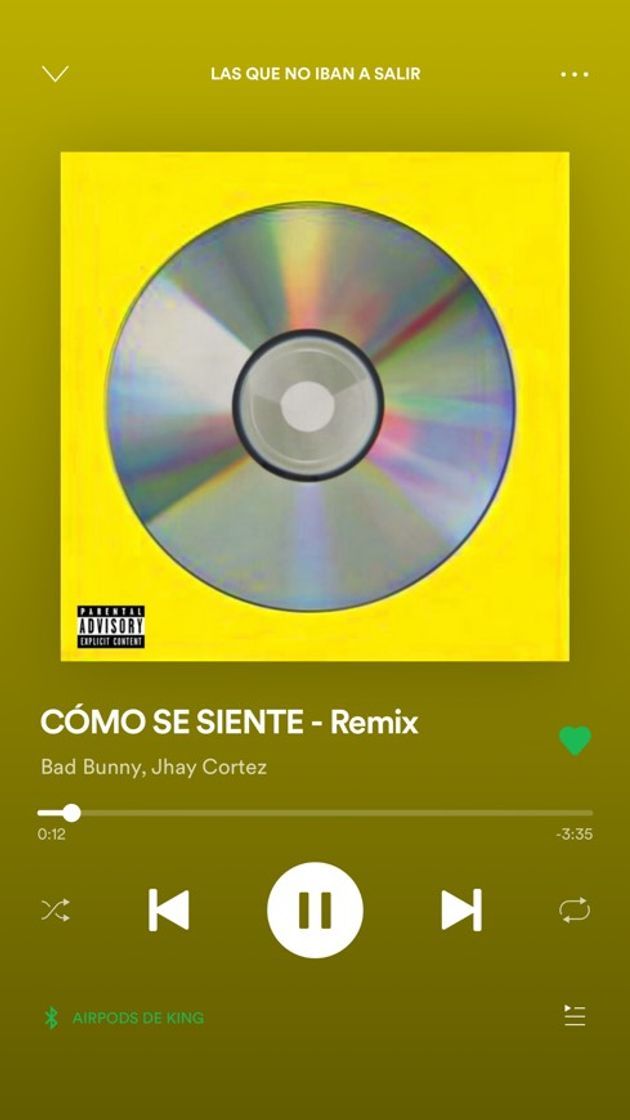 Canción COMO SE SIENTE REMIX