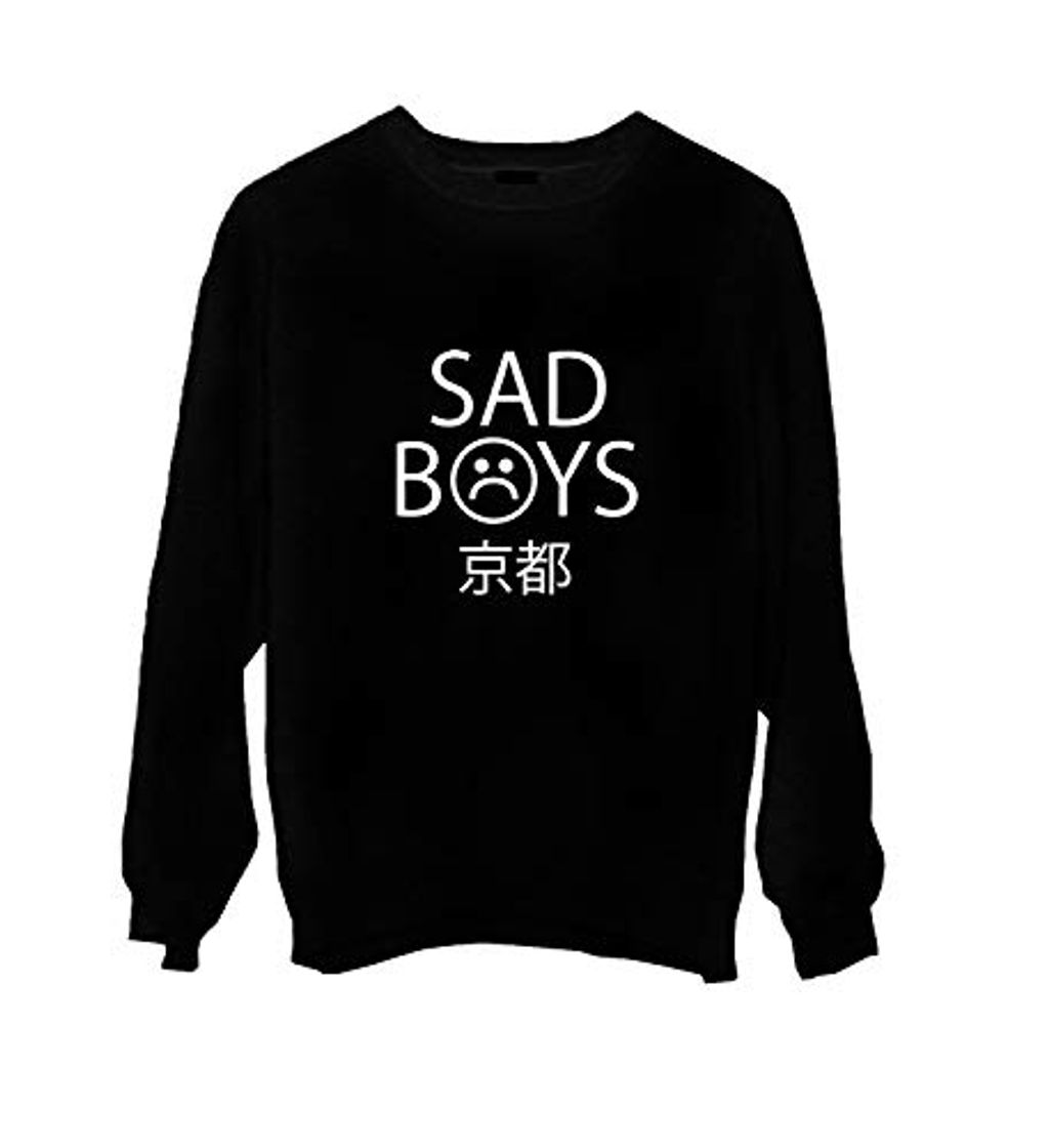 Fashion LukeTee Yung Lean Sad Boys Logo Hombres Camiseta Medium