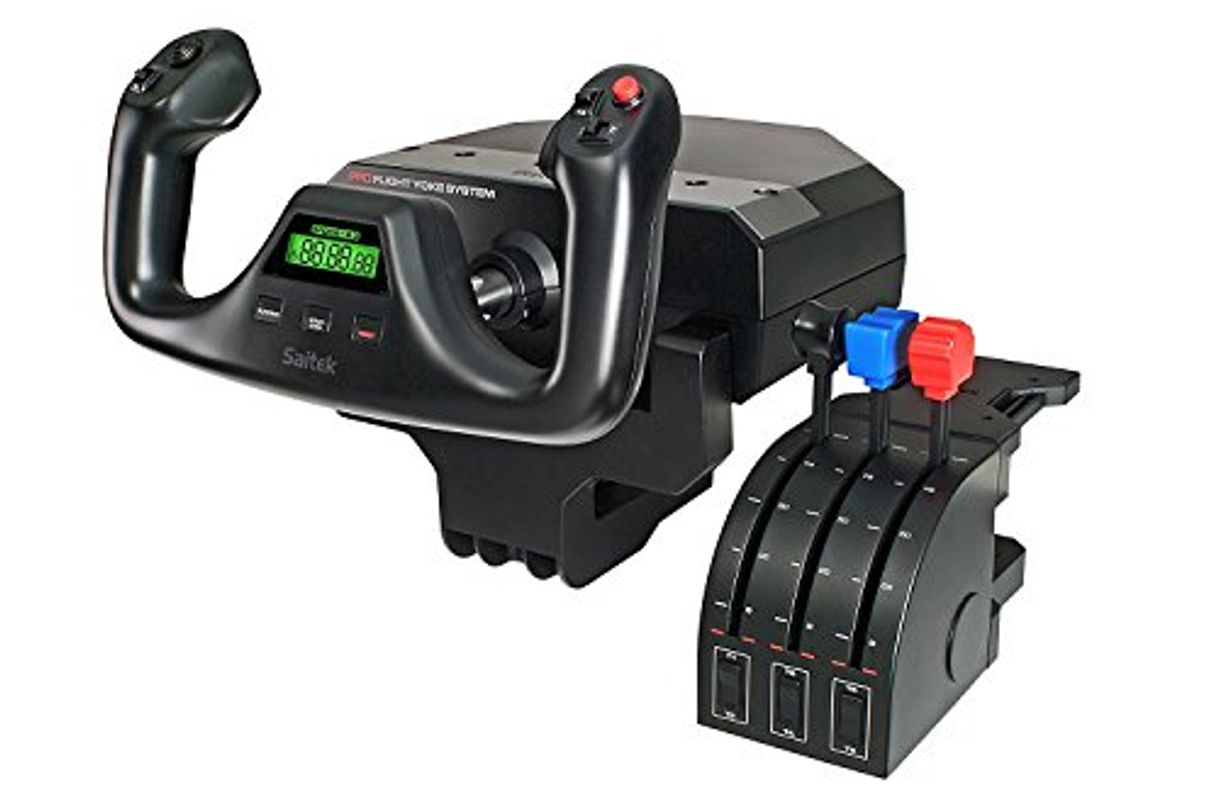 Electrónica Logitech G Saitek PRO Flight Yoke System - Sistema de control para