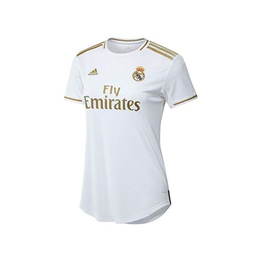 adidas Real Madrid Home Jersey Camiseta de Manga Corta, Unisex Adulto, Blanco