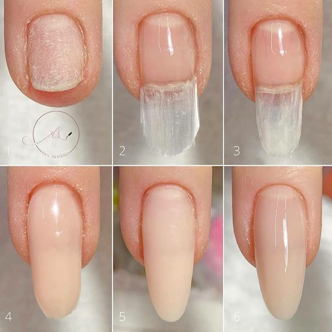 Social Alongamento de unhas