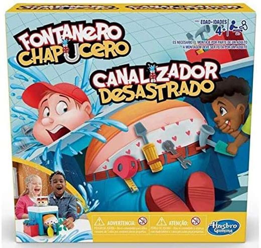 Hasbro Gaming- Plumber Pants, Divertido Juego Interior para niños a Partir de