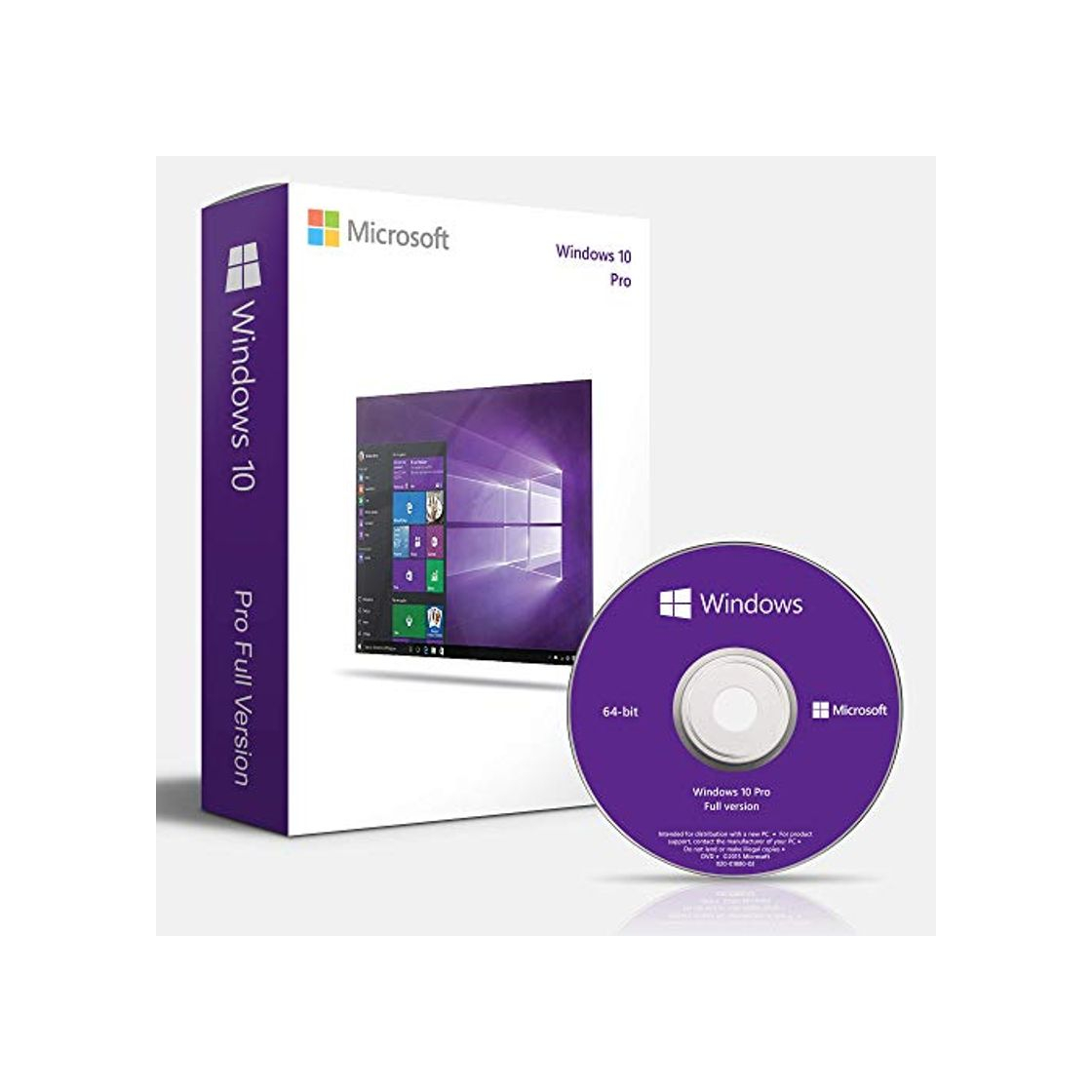 Product Windows 10 Professional 64 Bits OEM DVD