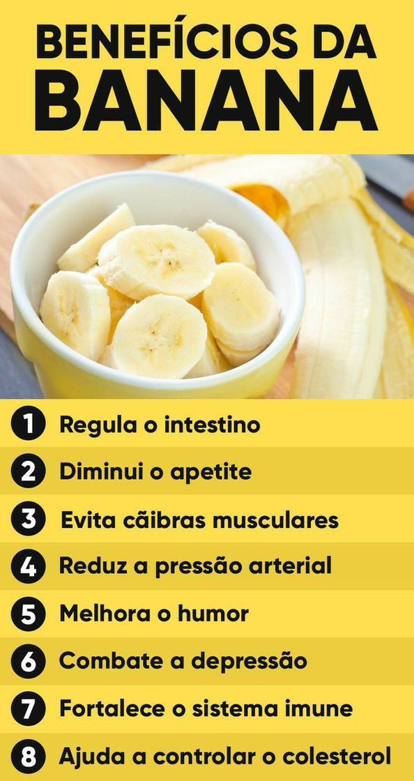 Moda Benefícios da banana 🍌