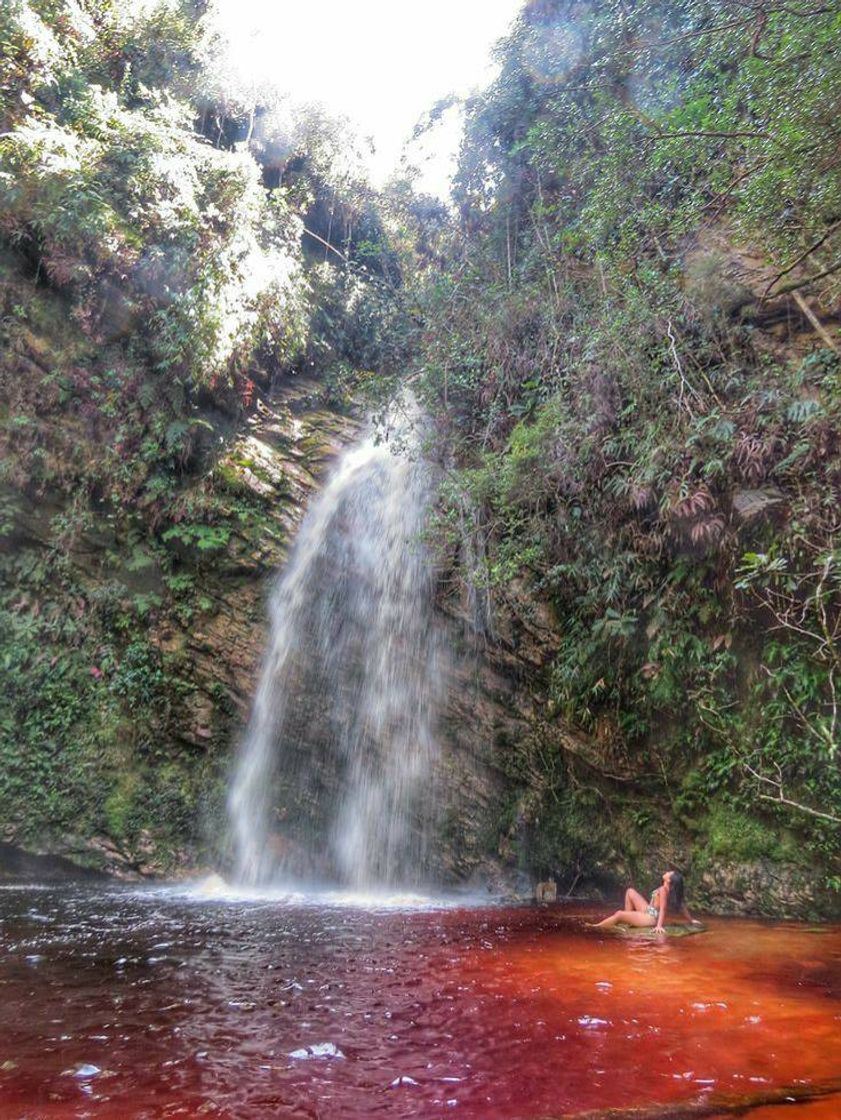 Moda Cachoeira vermelha!