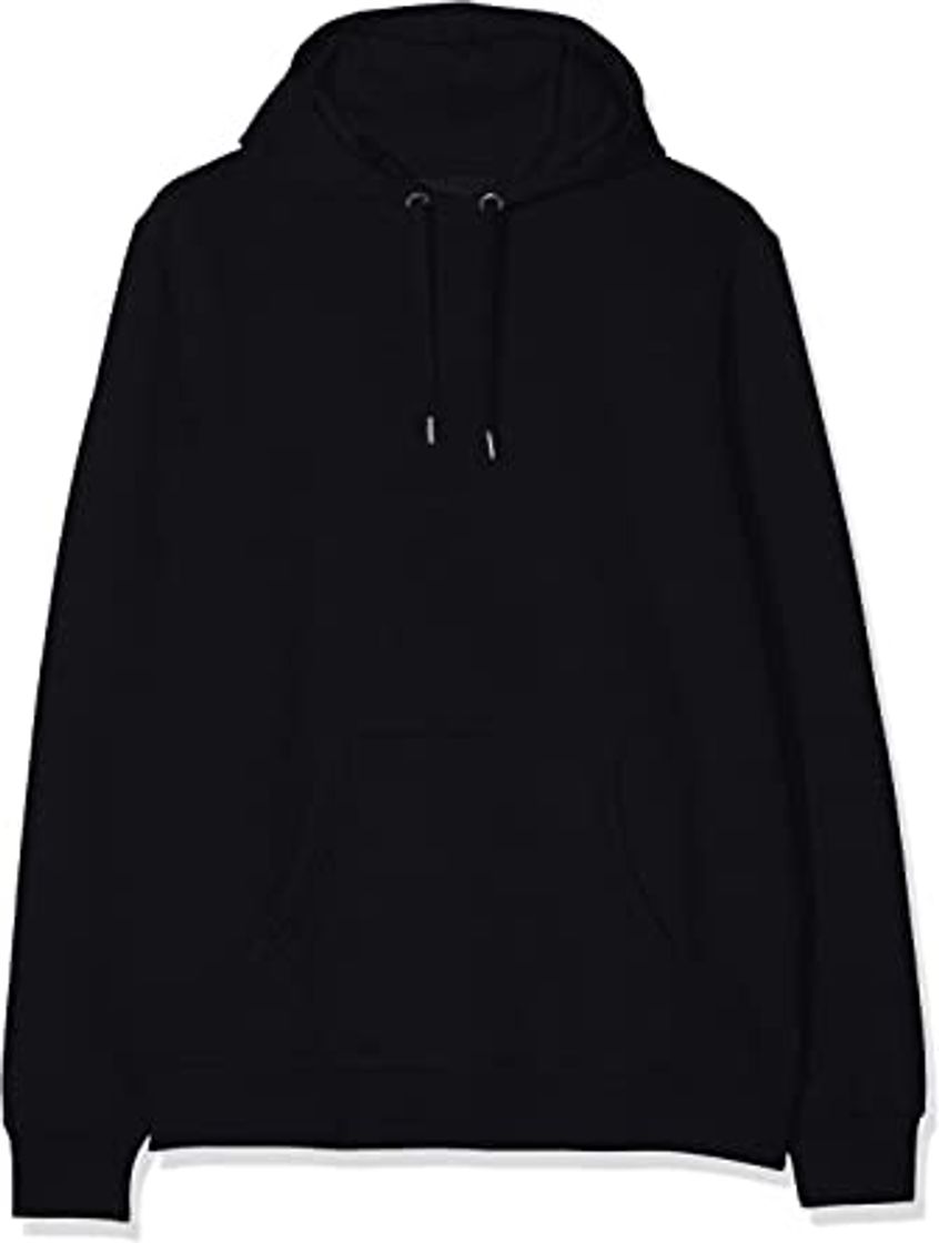 Fashion Marca Amazon - MERAKI Sudadera con Capucha Hombre, Negro