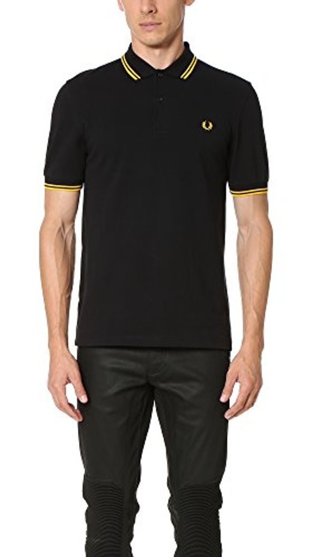 Social Fred Perry M3600, Polo Para Hombre, Negro