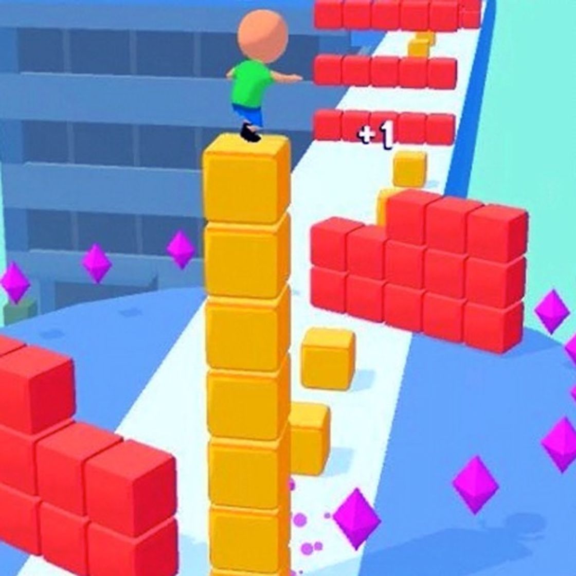 App Stack Cube Surfer : Fun Run