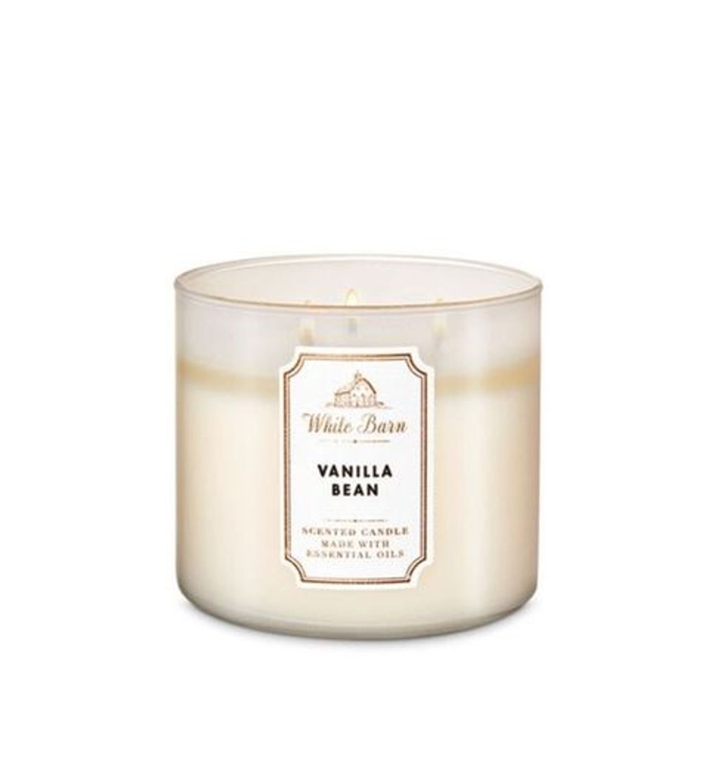 Product Vanilla Bean 3-Wick Candle - White Barn