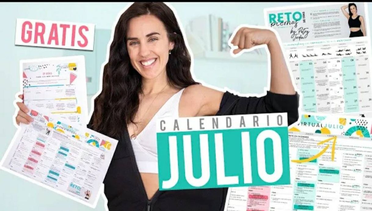 Fashion Calendario Julio 2020 - GYM VIRTUAL