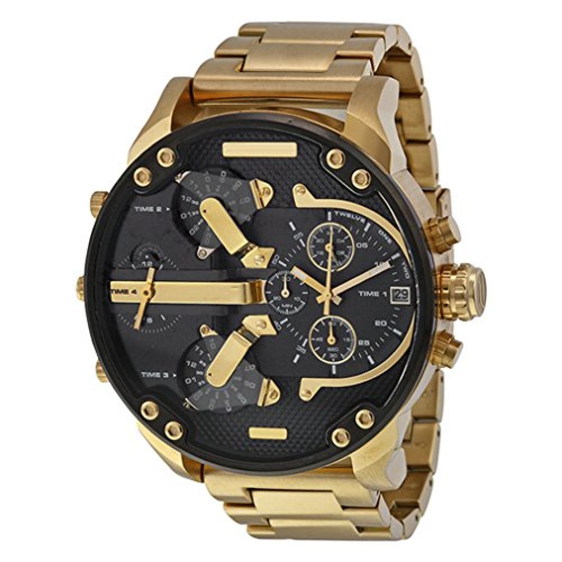 Social fenkoo Hombres uhrquarz impermeable de deportes reloj calendario auténtica Acero Inoxidable Reloj