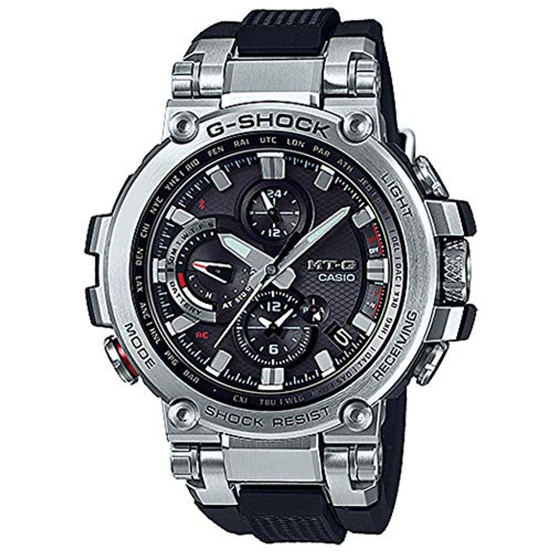Social Casio G-Shock By Men's MT-G MTGB1000-1A Watch Silver