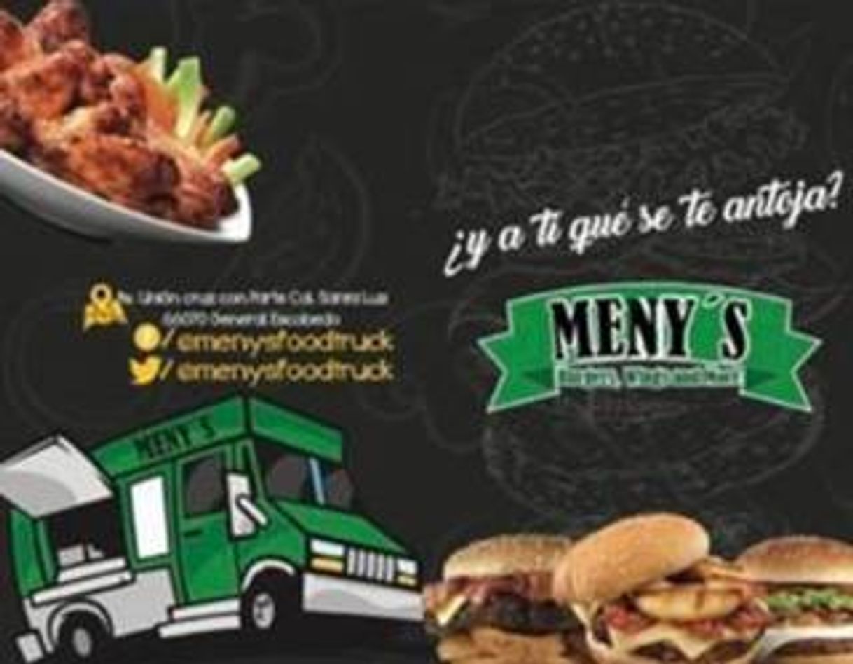 Fashion Meny's Burger Wings and More