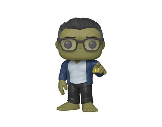 Funko- Pop Marvel: Endgame-Hulk w/Taco Collectible Toy, Multicolor