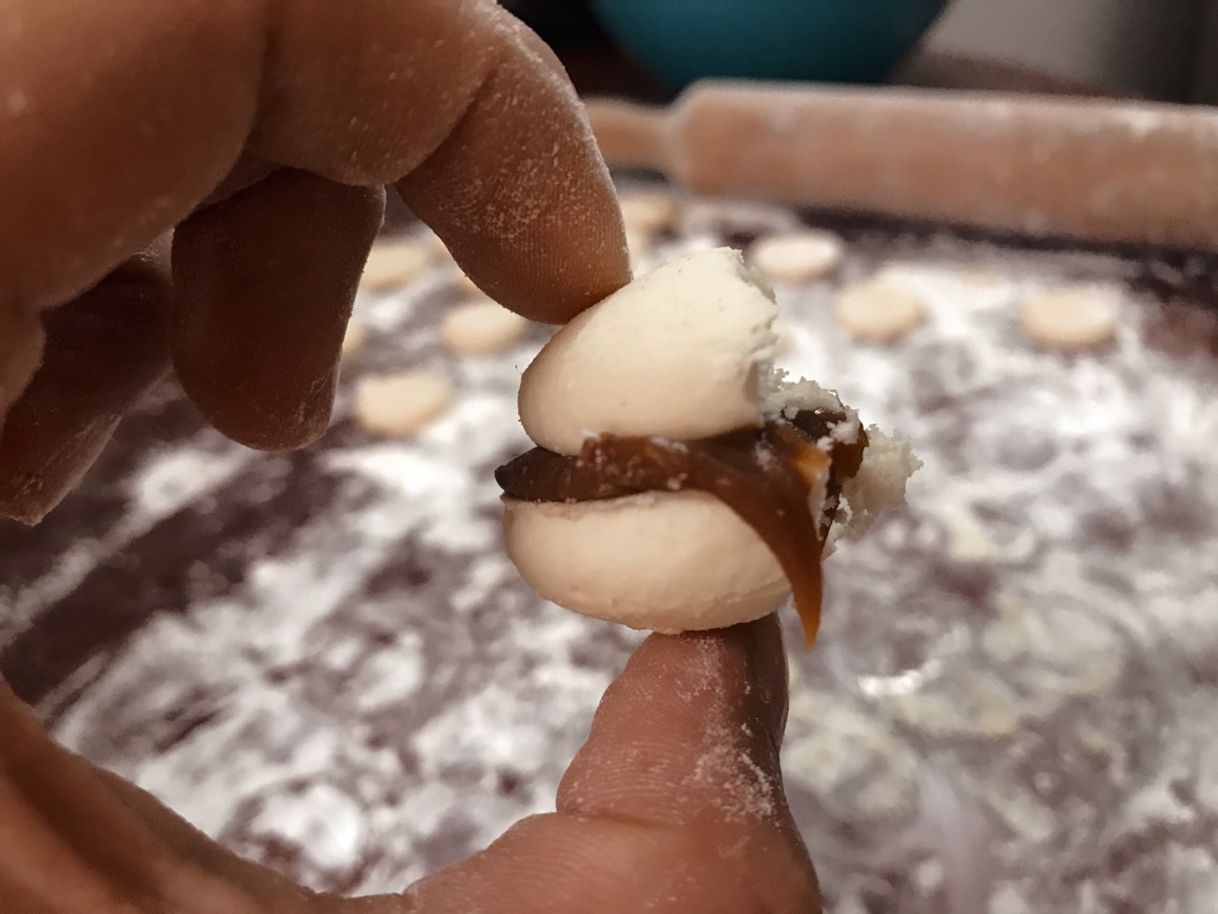 Social Receta de Alfajores rellenos de arequipe!