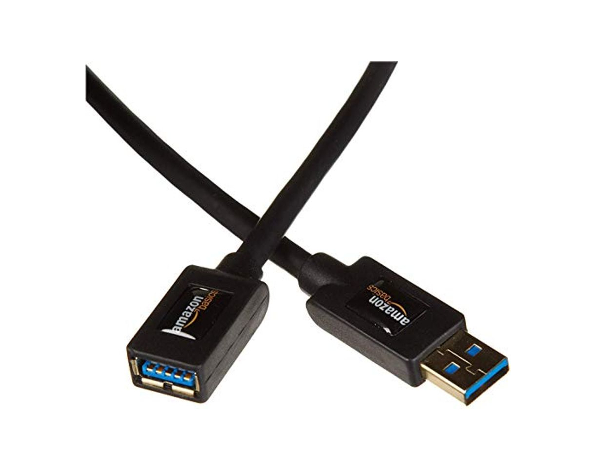 Products AmazonBasics - Cable alargador USB 3.0 tipo A macho a tipo A