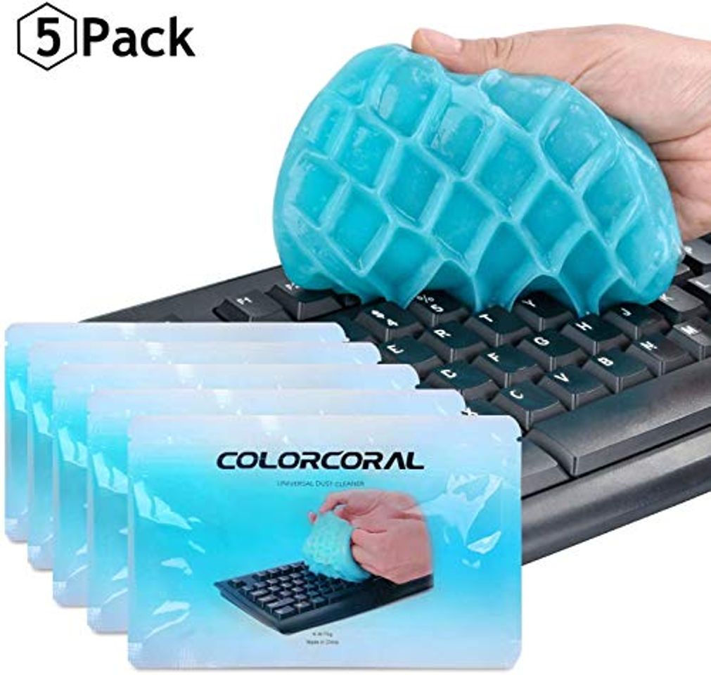 Producto Masa limpiadora para teclado, coche, tableta, ordenador, coche, rejillas de ventilación, de