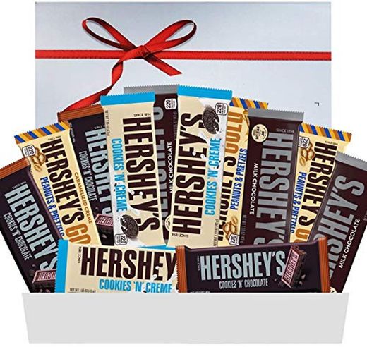 Selección De Chocolate Americano Hershey Caja De 12 Chocolates Americanos Perfectos
