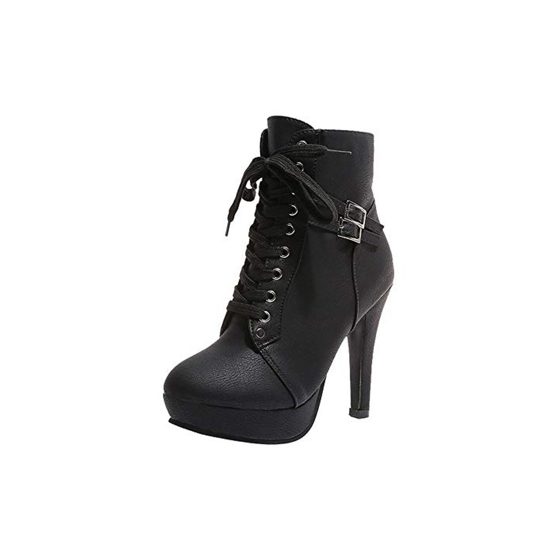 Social ZARLLE_Botas Zapatos Mujer Mujer Botines de Mujer Botines Cortos Botas De Plataforma