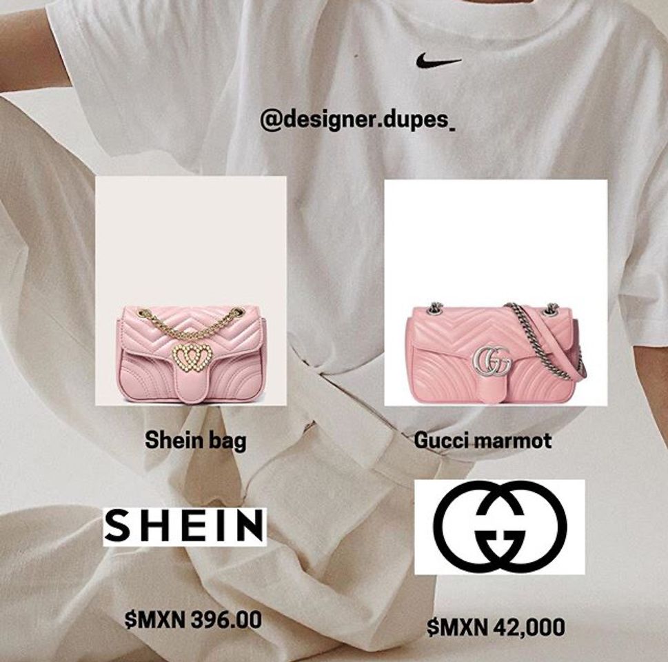 Social Gucci vs shein