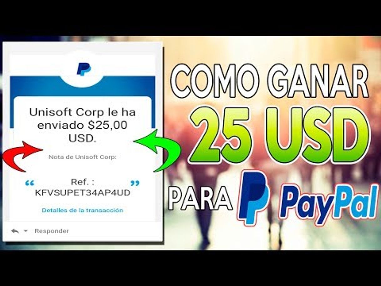 Fashion Ganar dinero a PayPal 📲💯〽️ en segundos