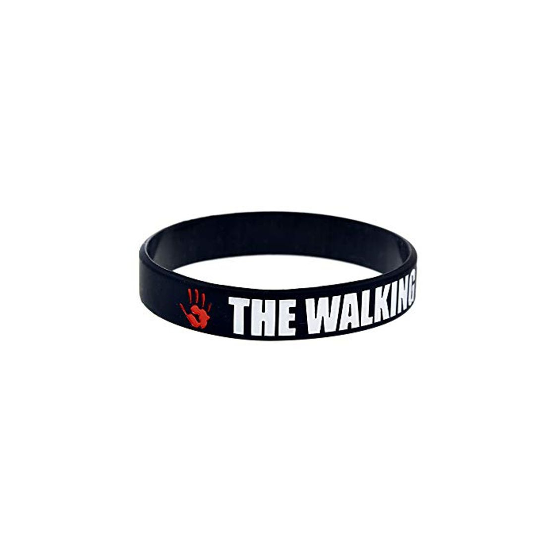 Productos Zdy Pulsera de Silicona 10pcs Muerto Que Camina de la Mano de la Banda The Walking Dead joyería Pulsera de Silicona Deportes al Aire Libre