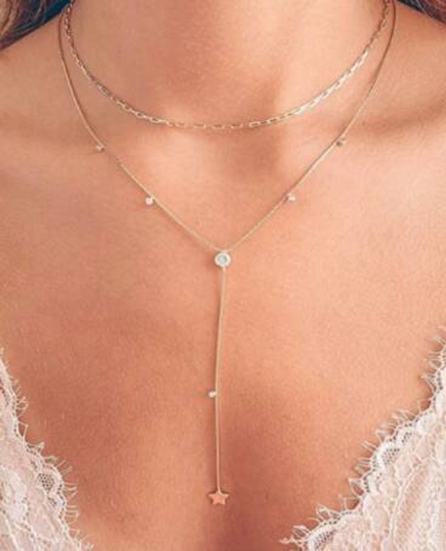 Moda Chocker delicada😍