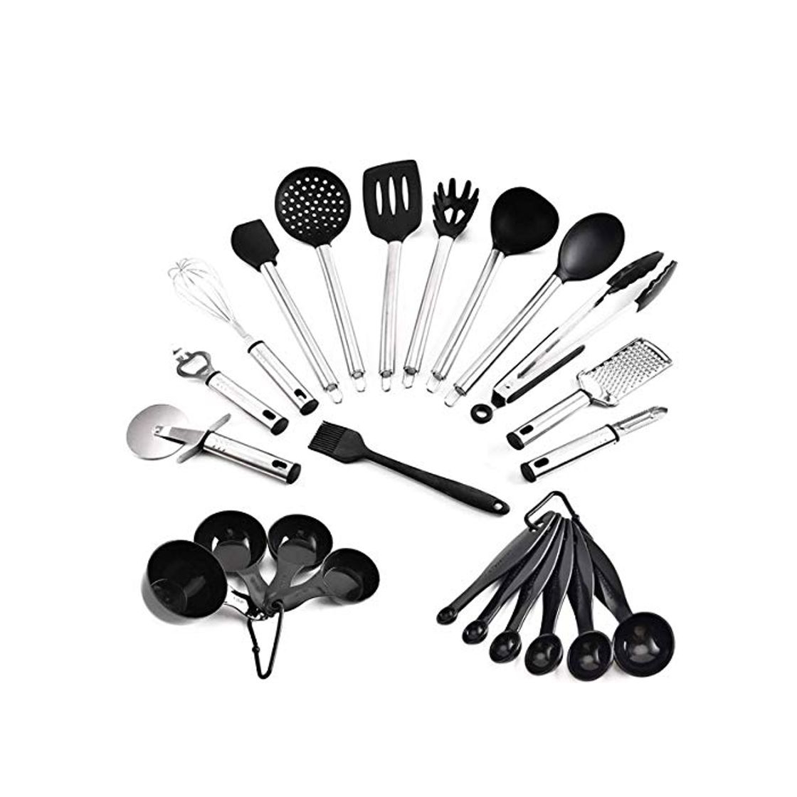 Producto 23 Piezas BBQ Tool Set Juego de Utensilios de Cocina de Silicona