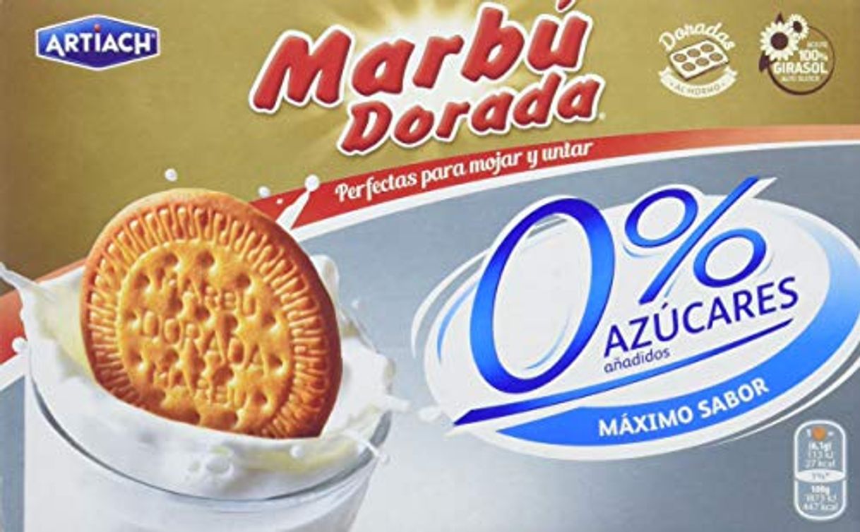 Productos Artiach - Galletas Marbu 0% Azucares