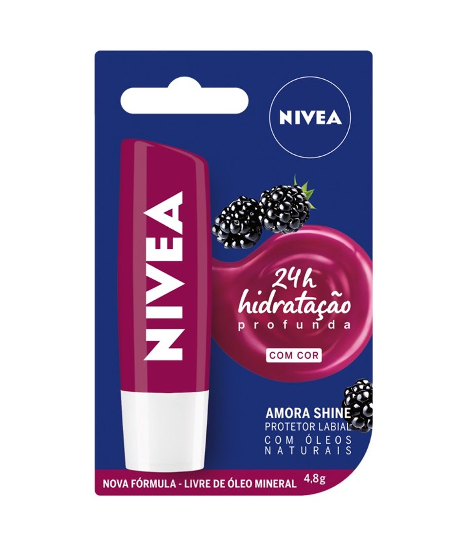 Moda NIVEA Protetor Labial Amora Shine