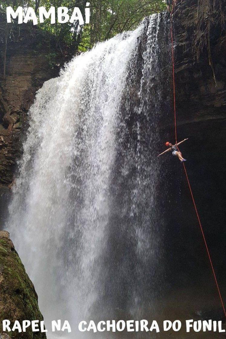 Fashion Rapel na Cachoeira do Funil-GO