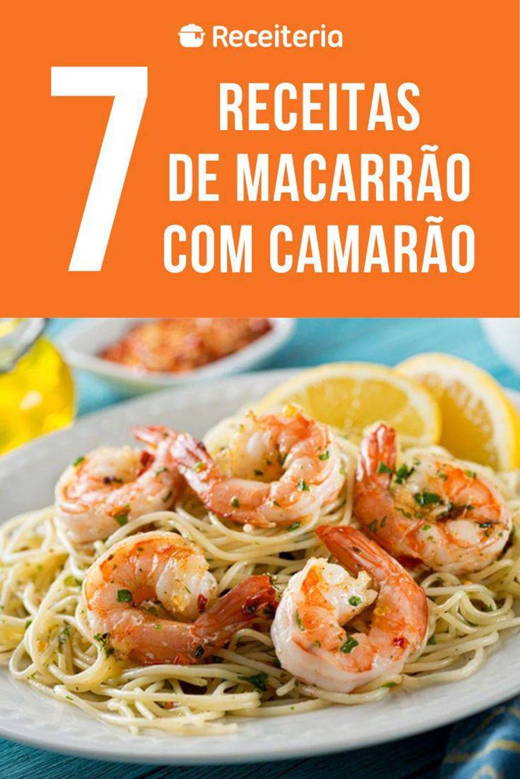 Moda Macarrão c Camarão🍝🍤