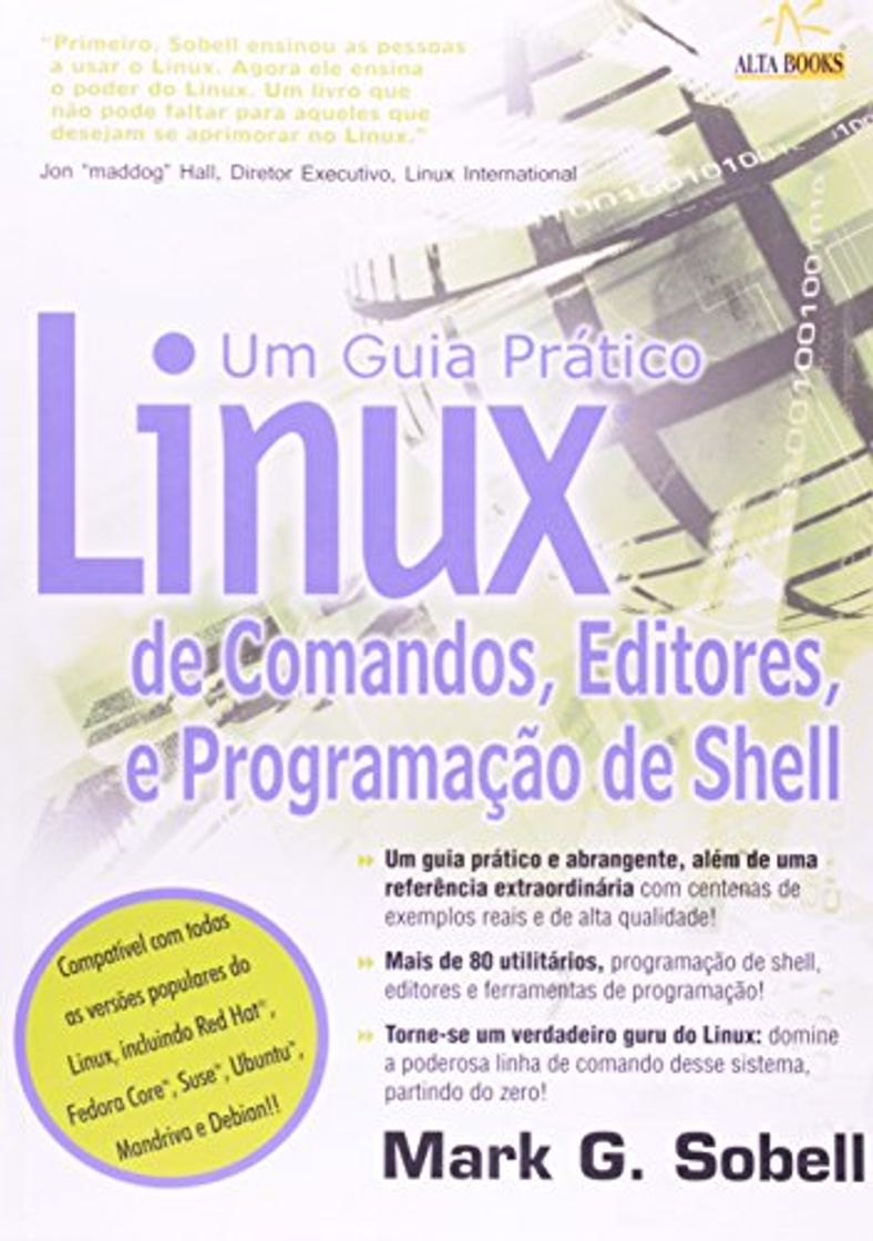 Libro Guia Pratico Linux De Comandos, Editores, E Programaçao De Shell (Em Portuguese do Brasil)