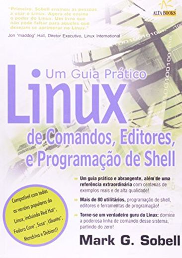 Guia Pratico Linux De Comandos, Editores, E Programaçao De Shell (Em Portuguese do Brasil)
