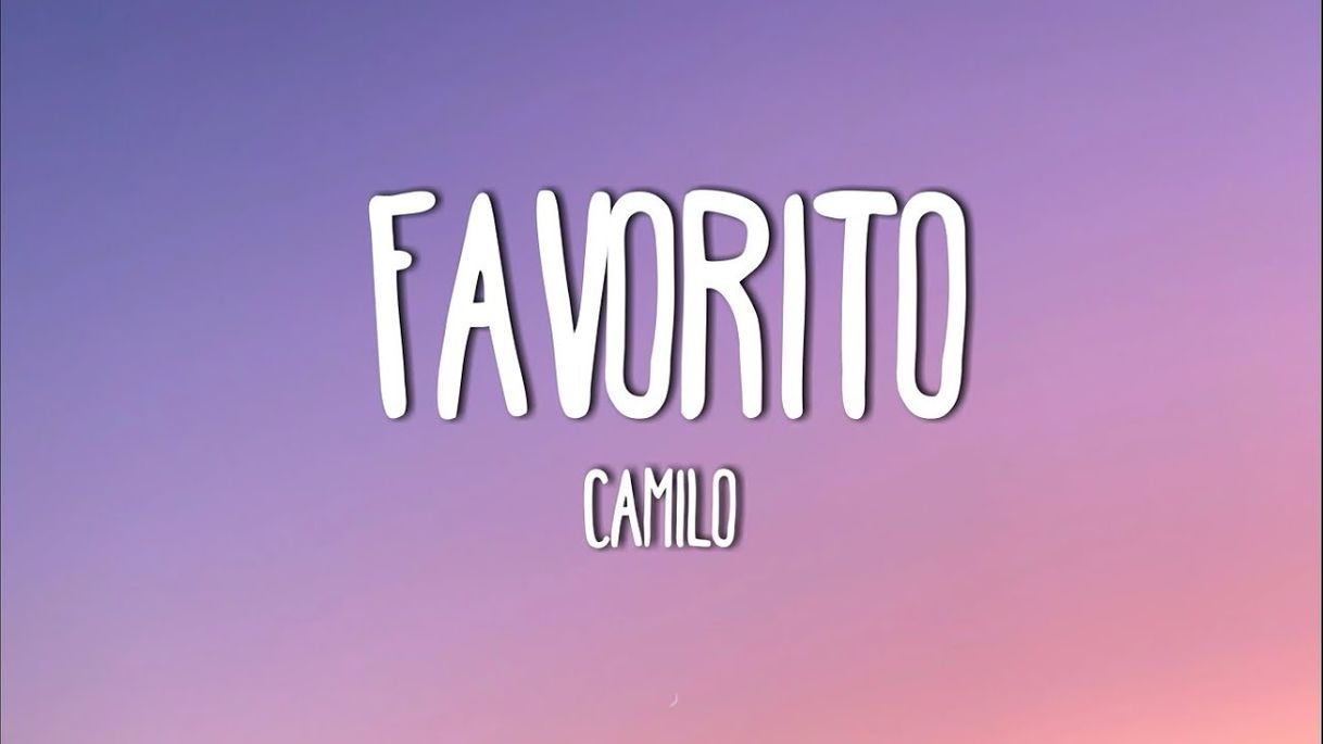 Canción Favorito