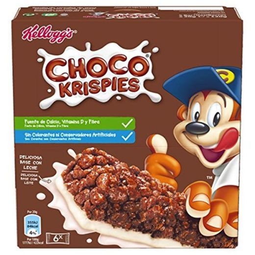 Choco Krispies - Barrita De Cereales con cacao y leche